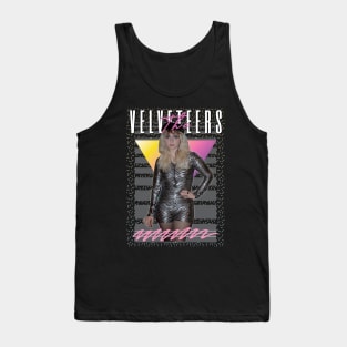 The Velveteers band Retro Style Fan Art Tank Top